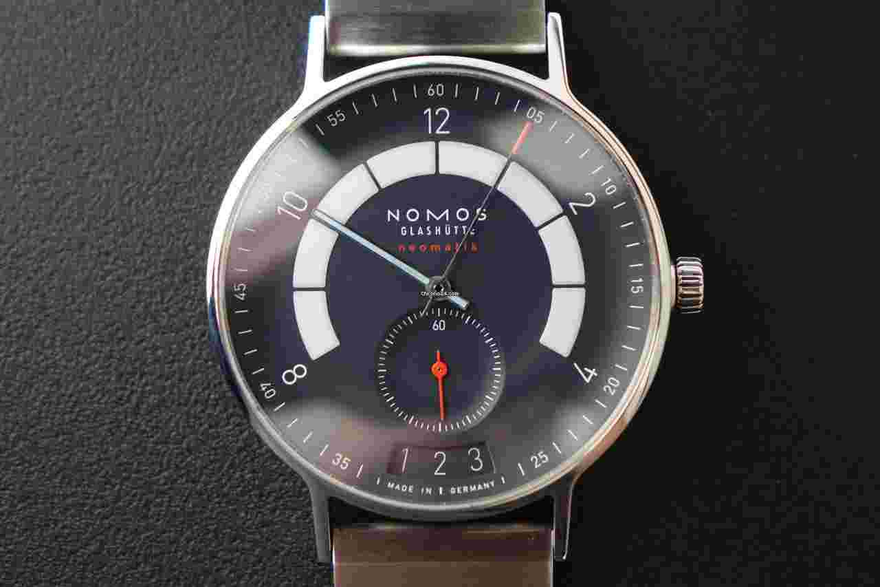 NOMOS Autobahn
Glashutte Nomos Autobahn neomatik 41 date midnight blue 1302 full set