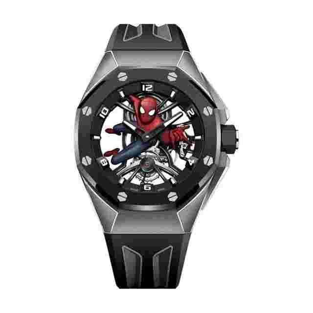 Audemars Piguet Royal Oak Concept
                           
                                 "Spider-Man" Titanium 42mm 26631IO.OO.D002CA.01