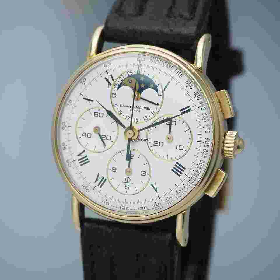 Baume & Mercier
Gold 18k/750 Chronograph Moonphase Calendar 1830