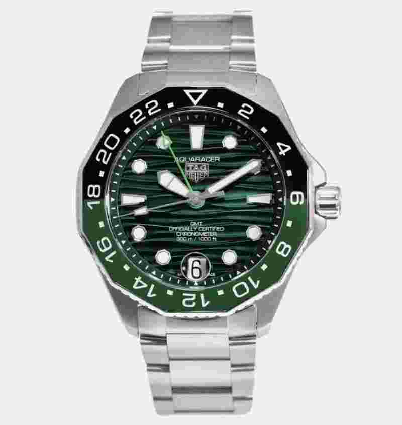 TAG Heuer Aquaracer 300M
Professional 300 Gmt Green Dial 42 mm Men's Watch WBP5115.BA0013