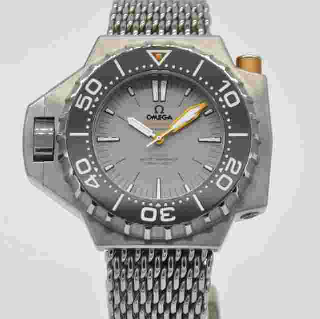Omega Seamaster PloProf
                           
                                 Grey 1200m 55mm Automatic Titanium 227.90.55.21.99.001 Mesh