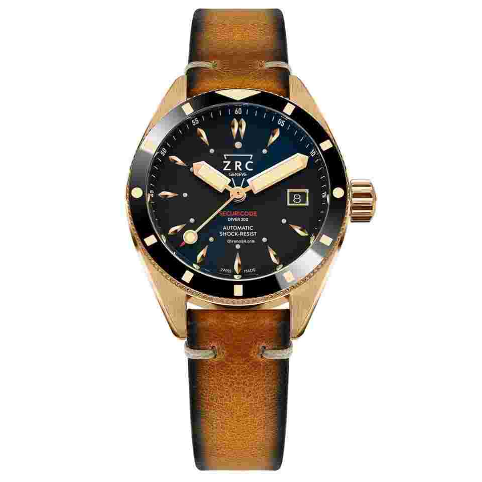 ZRC
                           
                                 SECURICODE DIVER300 Bronze limitée à 200 exemplaires