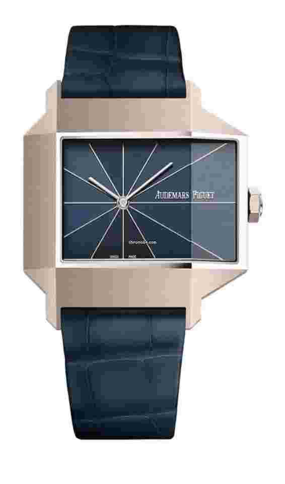 Audemars Piguet [Re]master02
                           
                                 [re]master 02 Asymmetrical White Gold Blue Dial NEW UNWORN