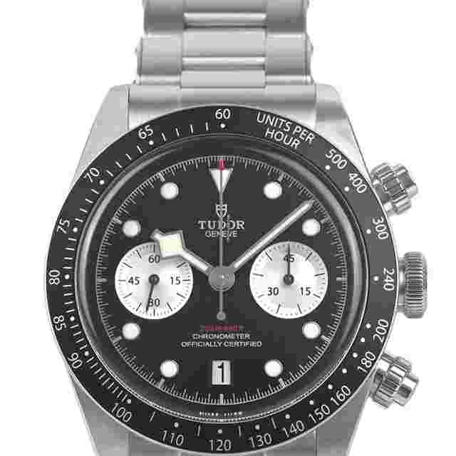 Tudor Black Bay Chrono
                           
                                 200M Steel Chronograph Date Black 41.0mm/Box&Papers M79360N-0001