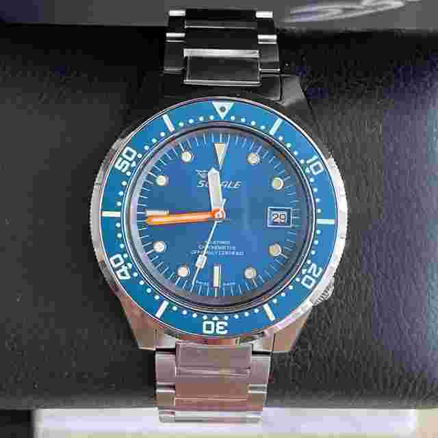 Squale
                           
                                 Ocean Blue Dial Cosc Auto 1521 NEW 2024 Stickers