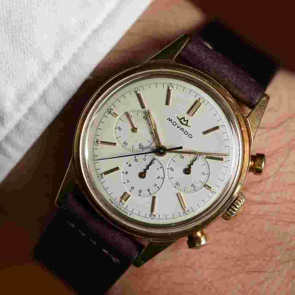 Movado
                           
                                 M95 Chronograph Reference 95-224-568 in 14K YG