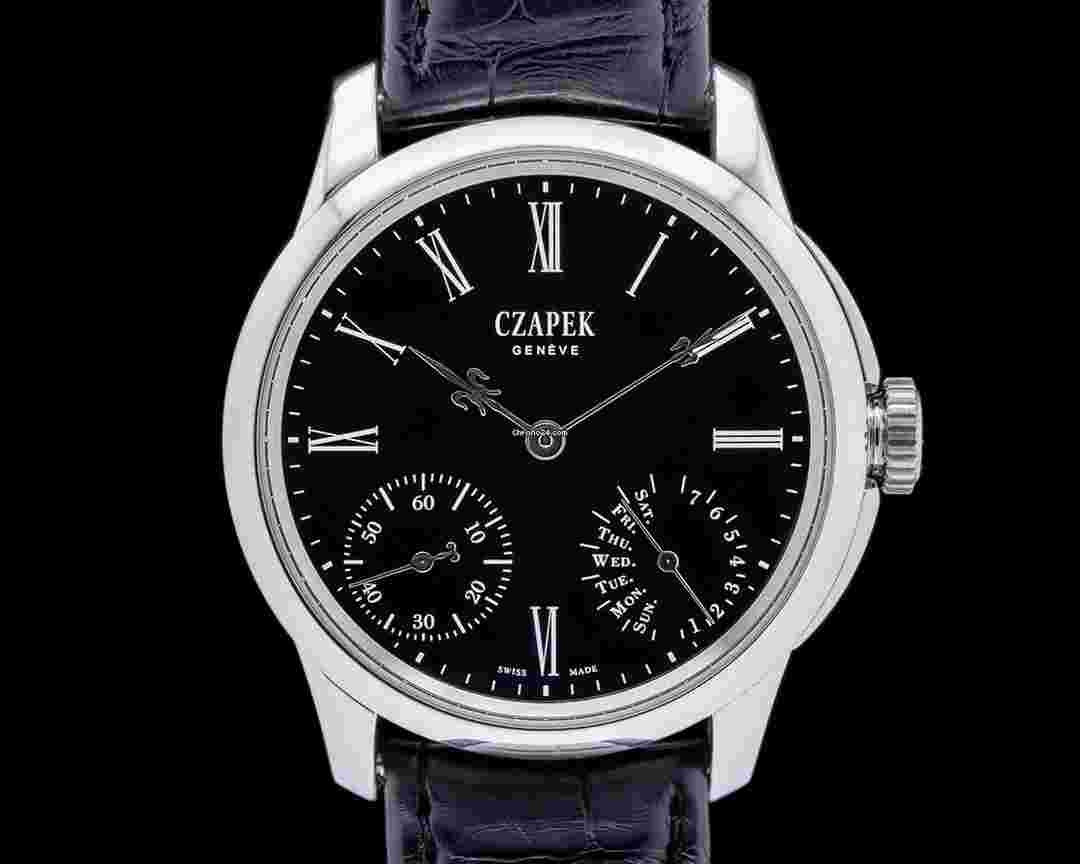 Czapek
Quai des Bergues Black Enamel SS LIMITED