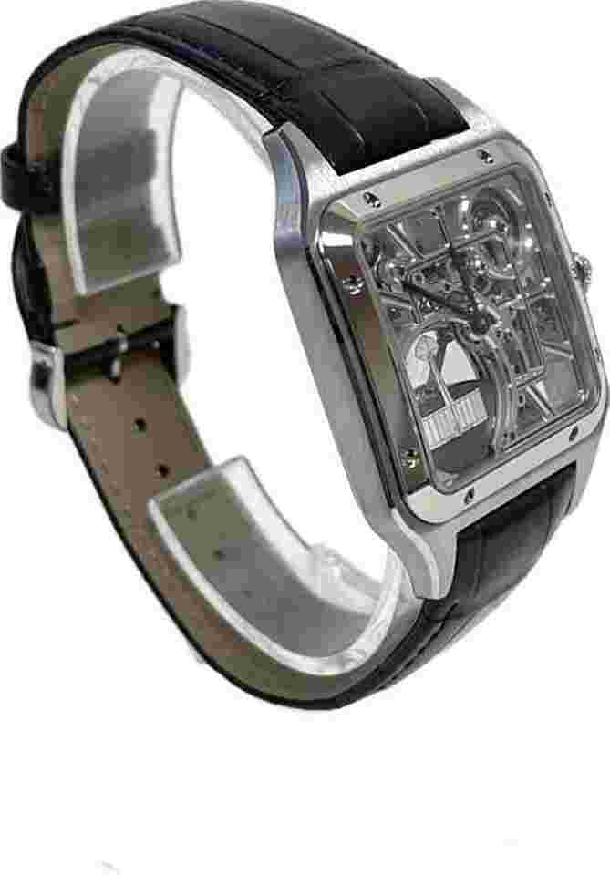 Cartier Santos Dumont
                           
                                 Skeleton Micro Rotor whsa0032