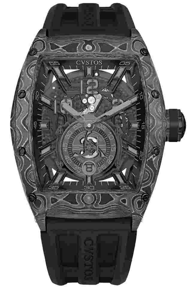 Cvstos
Jetliner PS 5N Carbon / Black Carbon 41mm Rubber Men’s Watch C00103.4172001