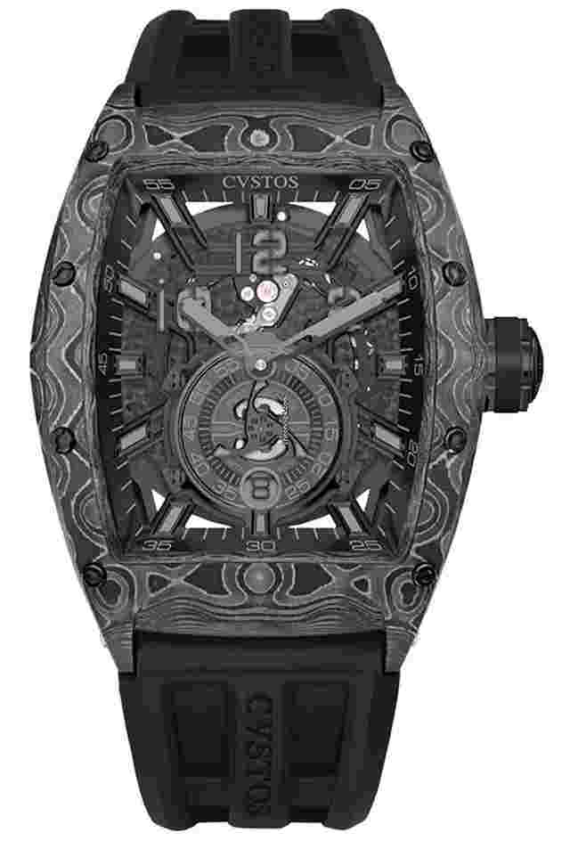 Cvstos
                           
                                 Jetliner PS 5N Carbon / Black Carbon 41mm Rubber Men’s Watch C00103.4172001