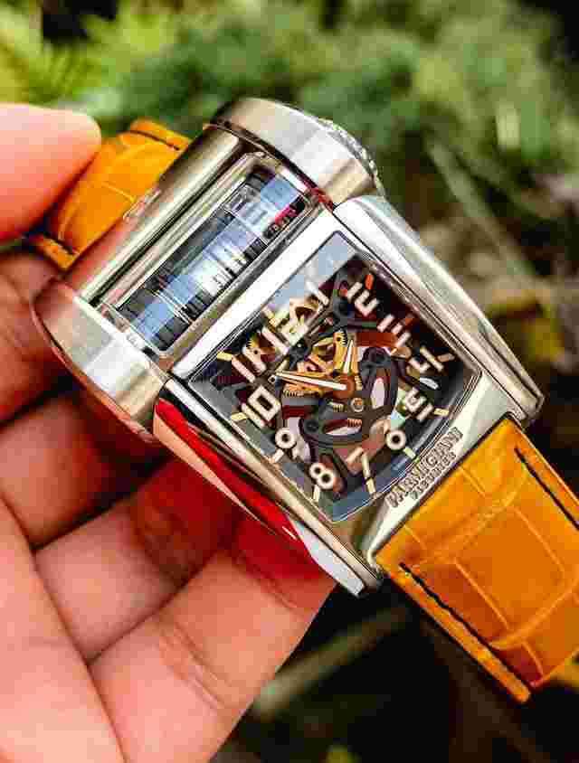 Parmigiani Fleurier Bugatti Limited to 10 Bugatti Tourbillon White Gold Watch 42.2×57.7MM.PFH390-1201401-HA1442