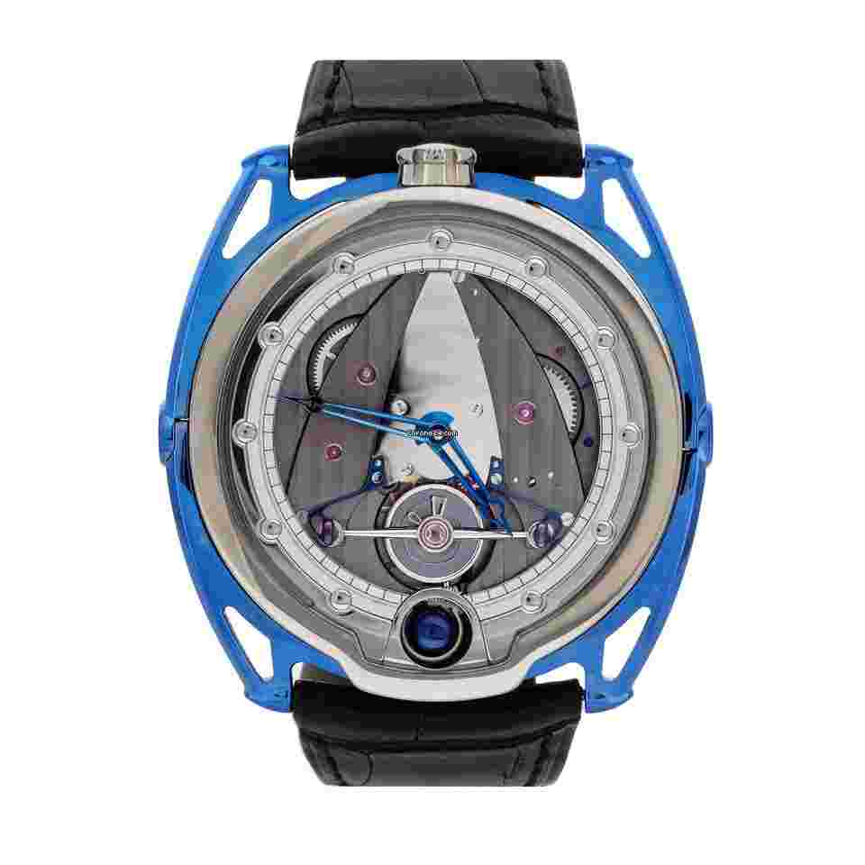 De Bethune DB28
Titanium Blue Skeleton dial 45mm DB28TIS5C6BS Full set