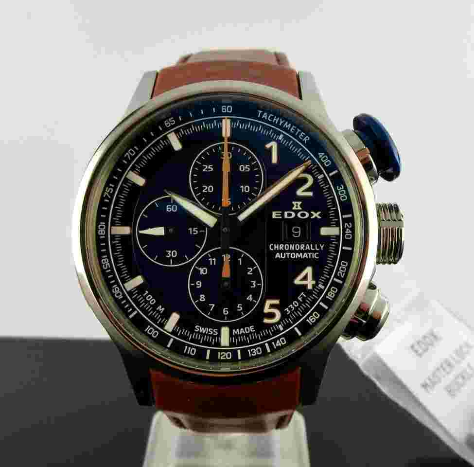 Edox Chronorally AUTOMATIC 45 mm 01129 TBUCBR BUBR