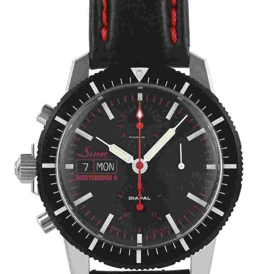 Sinn 103
MEISTERBUNDII Limited Steel Chronograph Day-Date Black 41mm/Box&Papers 103.MEISTERBUNDII