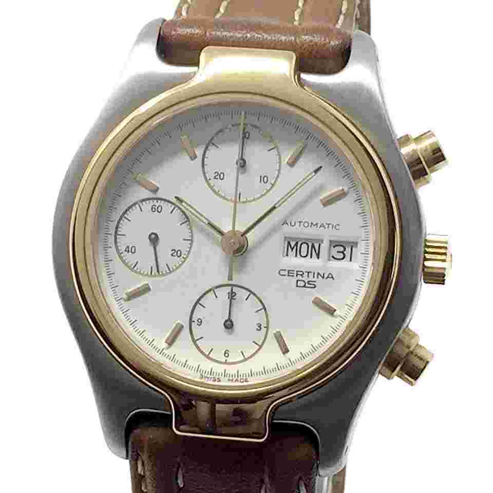 Certina DS (like new & unworn) DS Automatic Chronograph Gold 674 7070-7170 44 QQQQ