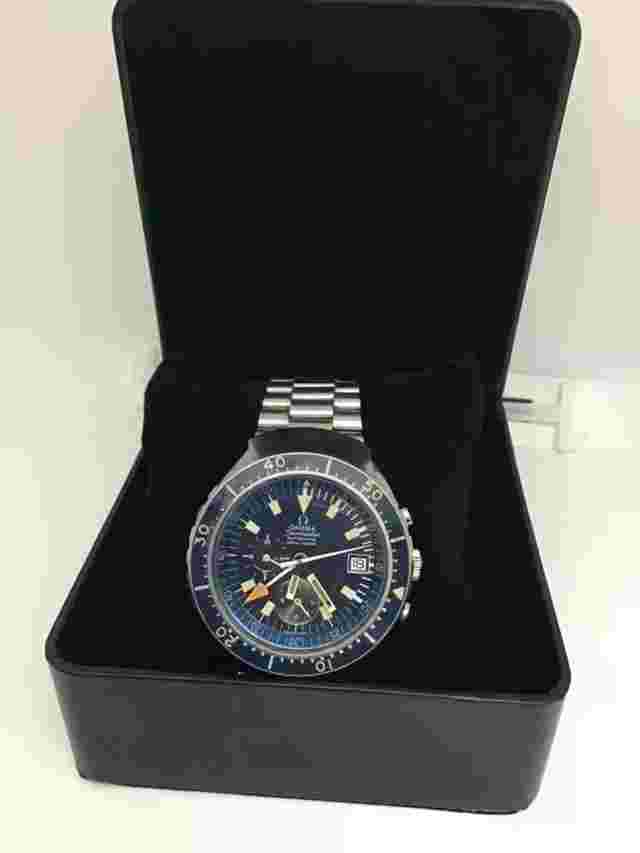 Omega Seamaster
                           
                                 Big Blue Seamaster Chronograph Vintage 1970 Cal.1040 Men's Watch