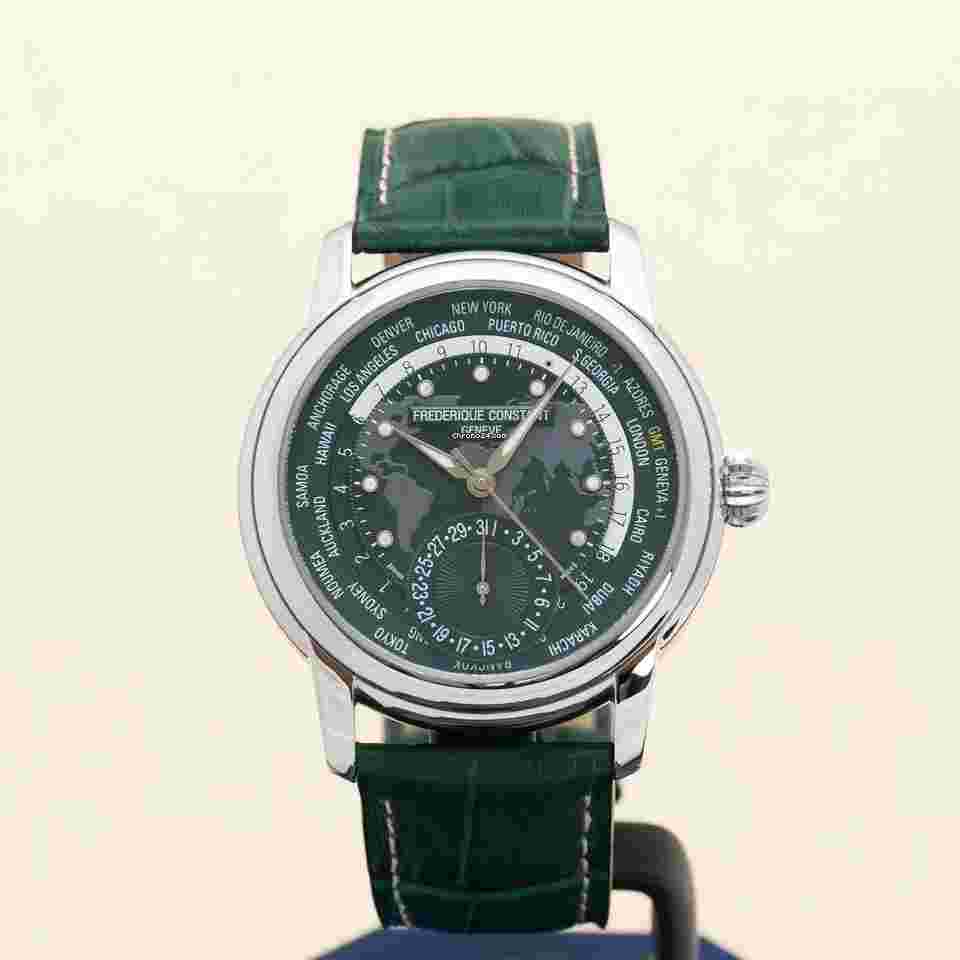 Frederique Constant Manufacture Worldtimer
Green Edition