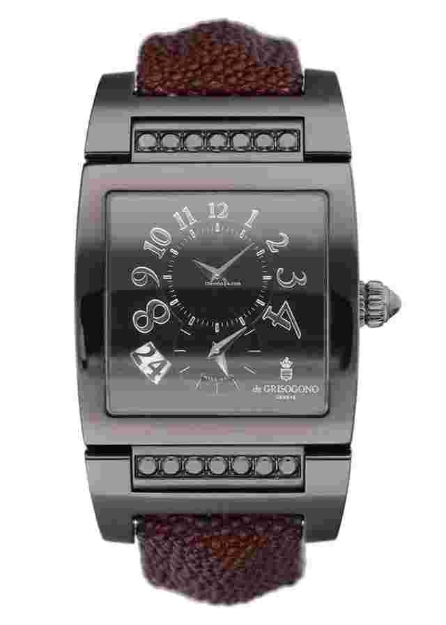 De Grisogono
                           
                                 UNO Dual Time Black Dial Ladies Watch
