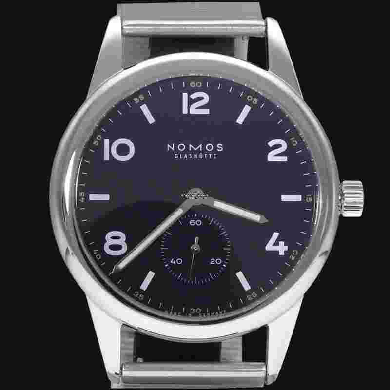 NOMOS Club Automat
Navy Limited Edition 175 Automatic Box and Papers Boite et Papiers Full Set