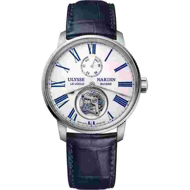 Ulysse Nardin
                           
                                 2025 New Marine Torpilleur Tourbillon White Dial Stainless Steel 42 mm