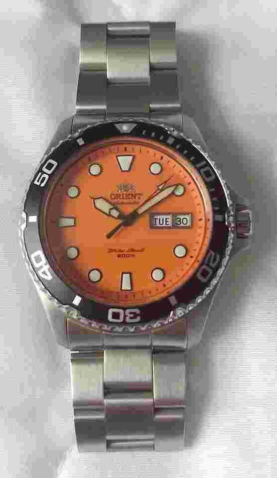 Orient Mako
                           
                                 Ray Raven II Automatic 200M FAA02006M Men's Watch 41.5mm stainless steel bracelet