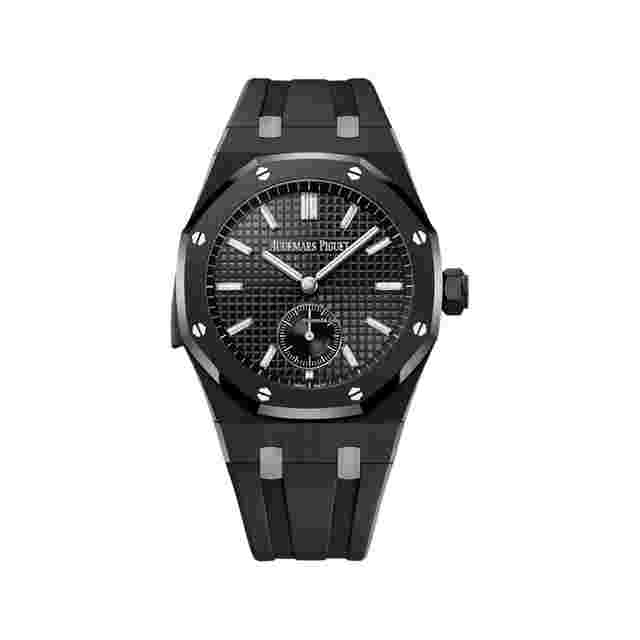 Audemars Piguet Royal Oak
                           
                                 Minute Repeater Supersonnerie 26591CE.OO.D002CA.02 Black Ceramic Baguette Diamond Dial