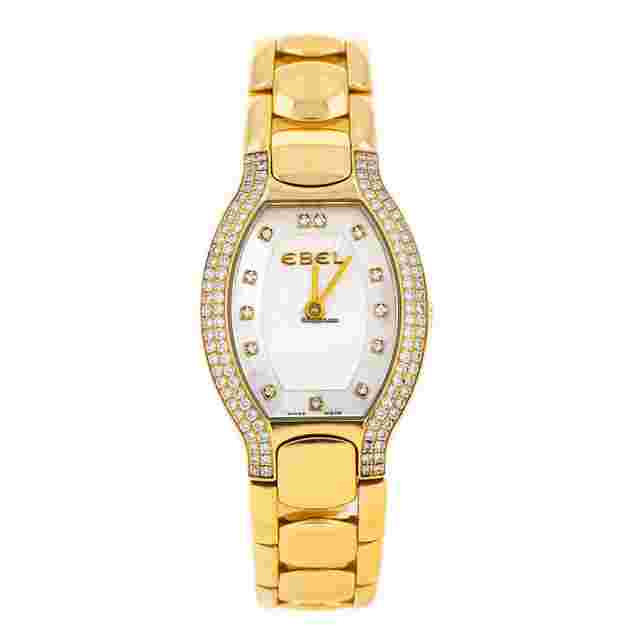 Ebel Beluga
                           
                                 Tonneau Yellow Gold Silver Dial 14mm E8656G28-30