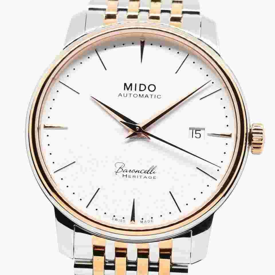 Mido Baroncelli
Heritage 39mm M027.407.22.011.00 Nuovo