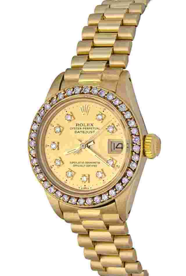 Rolex Oyster Perpetual Lady Date
                           
                                 President Model 6917