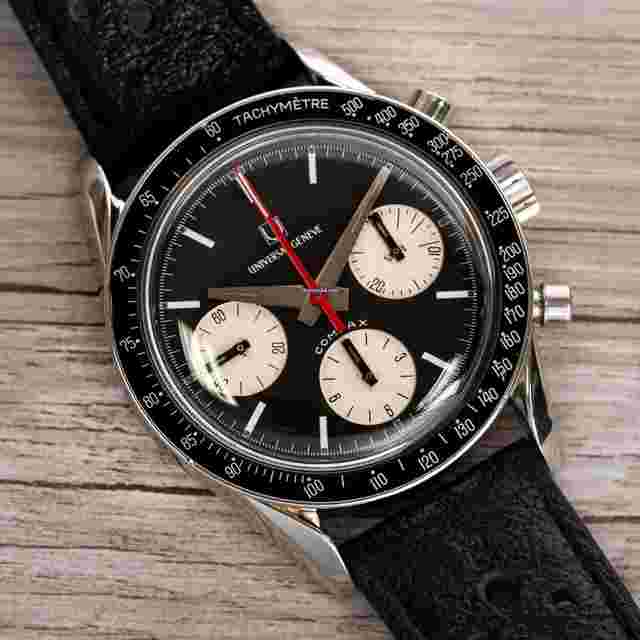 Universal Genève Compax
                           
                                 'Evil Nina' Vintage Chronograph: 885103/01 : Steel