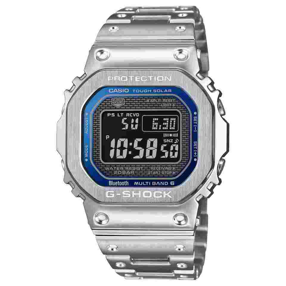 Casio G-Shock
GMW-B5000D-2 Full Metal World Time Bluetooth Tough Solar Men's Watch