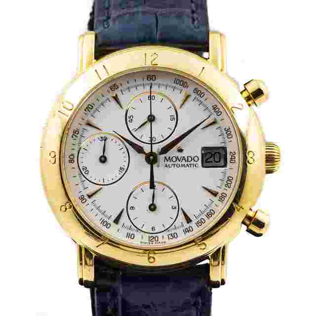 Movado
                           
                                 Chronograph in 18K Yellow Gold
