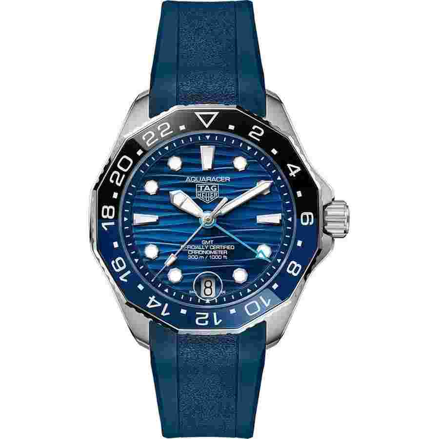 TAG Heuer Aquaracer 300M
Professional GMT 300 WBP5114.FT6259 42mm Stainless Steel With Blue Rubber Watch Blue Dial 2024