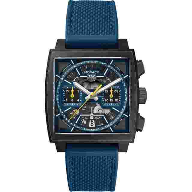 TAG Heuer Monaco
                           
                                 Chronograph 39mm Automatic CBL2188.FT6261 DLC Titanium Case Watch 2024