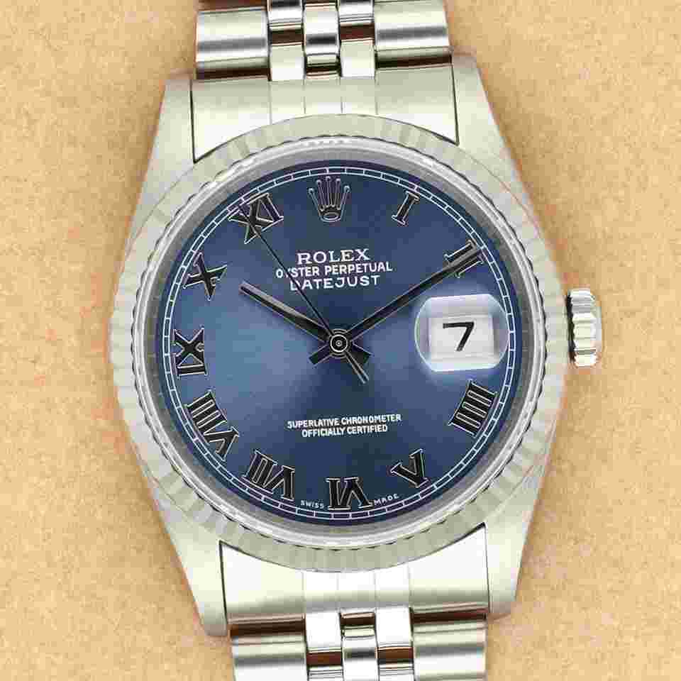 Rolex Datejust 36
16234 / 1997 / Box & Papers / 24 Months Warranty