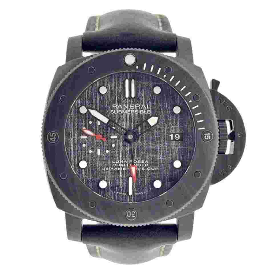 Panerai Submersible
                           
                                 PAM 1039 (PAM01039) Submersible Luna Rosa GMT 47mm Carbotech