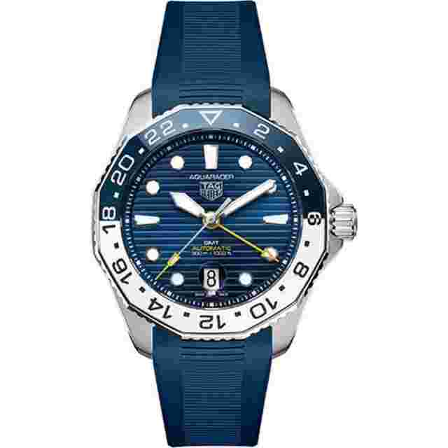 TAG Heuer Aquaracer 300M
                           
                                 Professional 300 WBP2010.FT6198 43mm Blue Dial Stainless Steel With Blue Rubber Watch 2024
