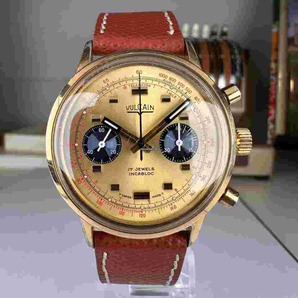 Vulcain
Vintage Vulcain Chronograph Valjoux 7733 movement