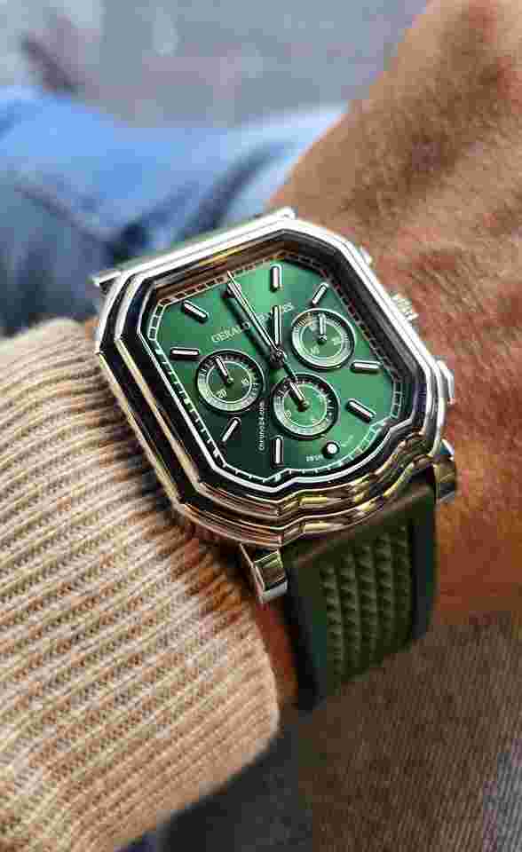 Gerald Charles
Fine & Mint Automatic Maestro 3.0 Chronograph Green