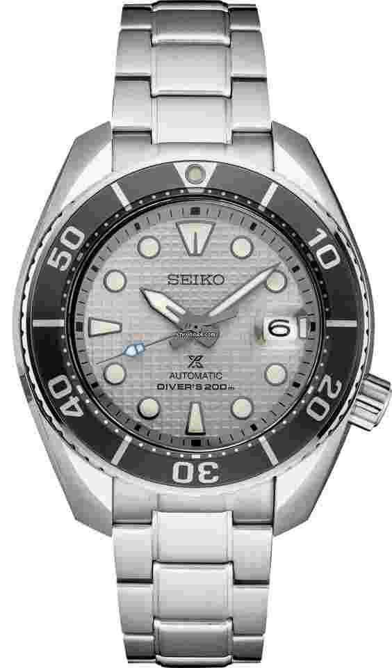 Seiko Prospex
automatic diver's watch Seiko Prospex Ice Diver Gray Sumo SPB175J1 45mm 200m WR Sapphire c