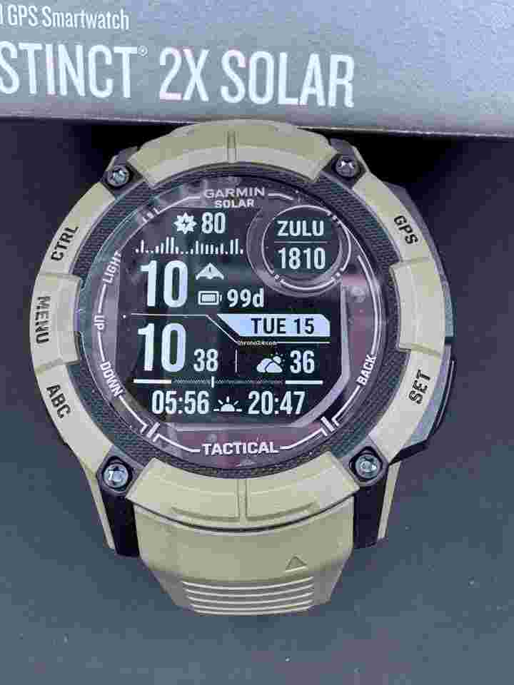 Garmin
                           
                                 Instinct 2X Solar TACTICAL GPS 010-02805-12