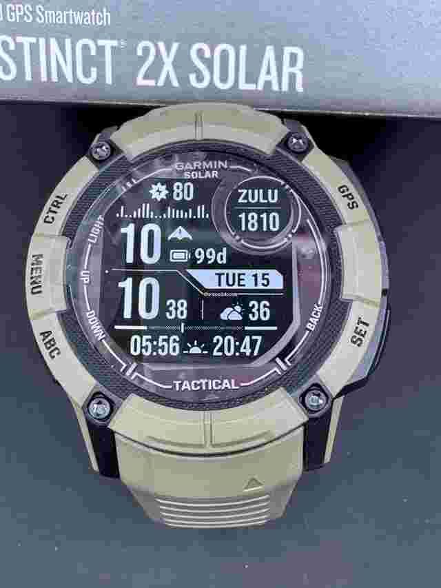 Garmin
                           
                                 Instinct 2X Solar TACTICAL GPS 010-02805-12