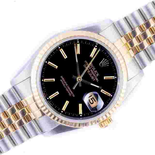 Rolex Datejust 36
                           
                                 Oyster Perpetual Datejust Black 16233 1994 (Full Set)