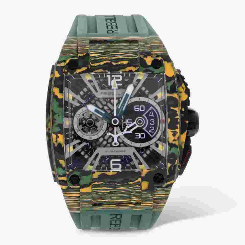 Rebellion
                           
                                 Re-Volt Toxic Storm Carbon Manual Wind Men's Watch