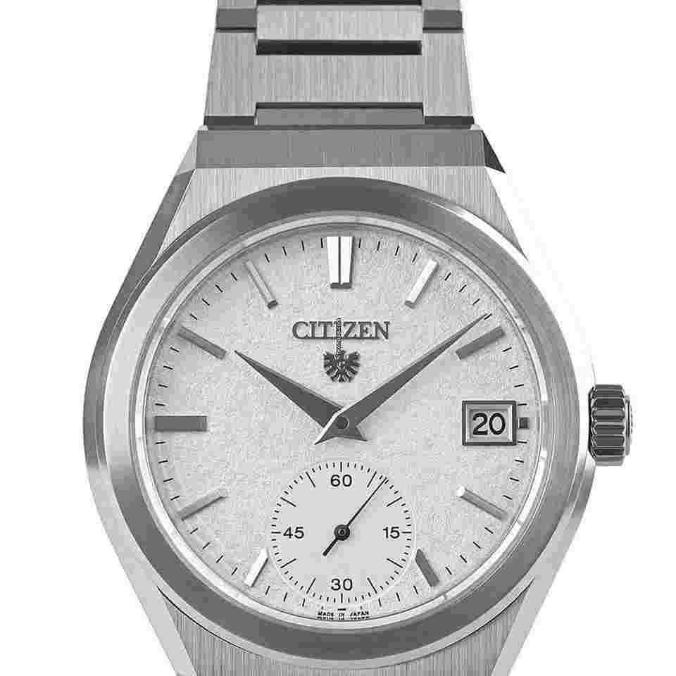Citizen
                           
                                 The Citizen Limited Caliber 0210 Steel Date White 40.0mm/Box&Papers NC1001-58A