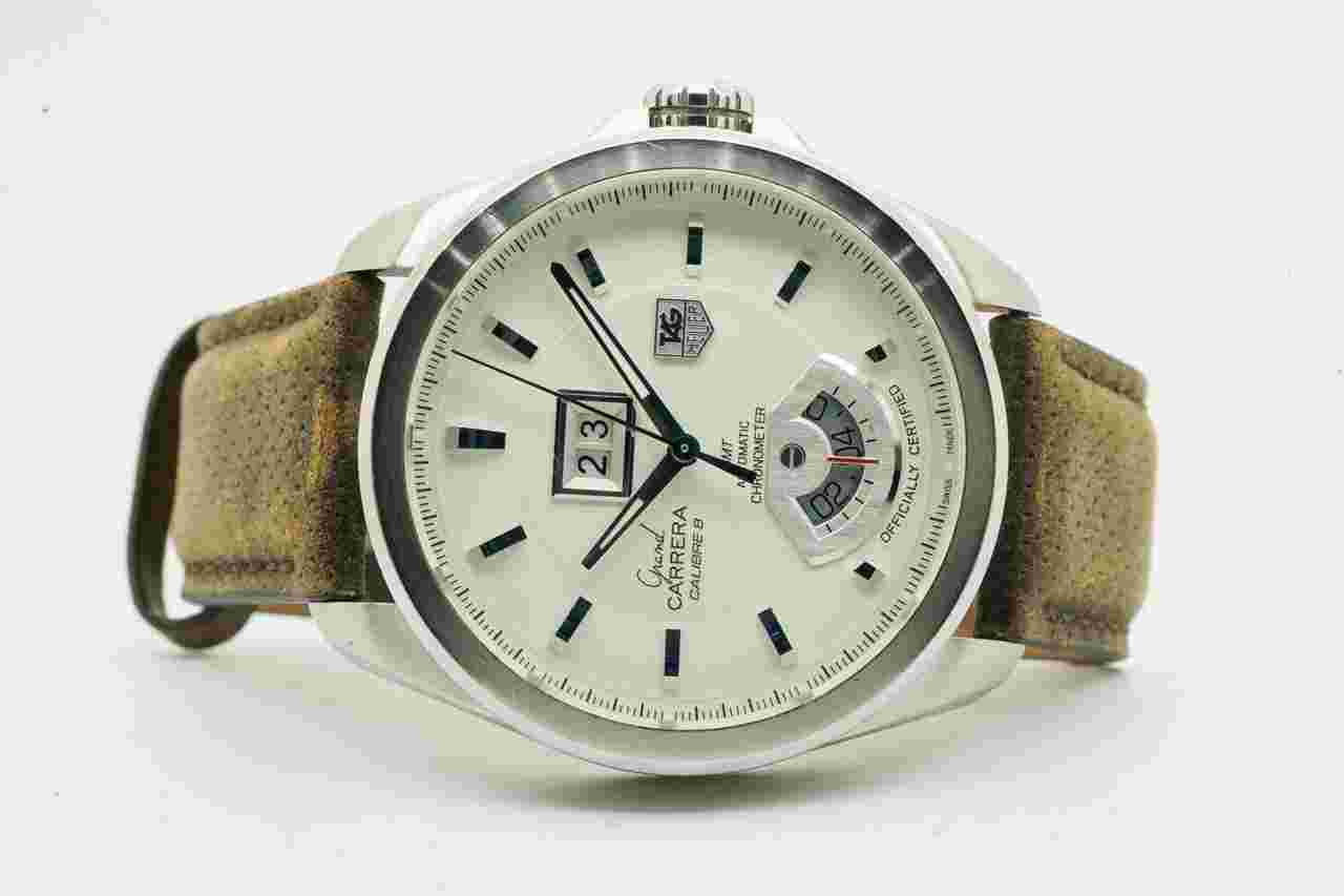 TAG Heuer Grand Carrera
Calibre GMT WAV5112 White Dial 03/2018 42,5mm 10207