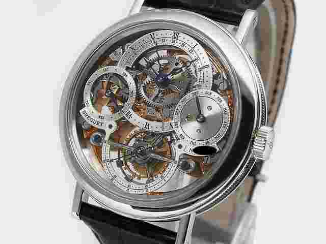Breguet Classique Complications
                           
                                 Tourbillon Perpetual Calendar Skeleton Platinum 3755PR/1E/9V6