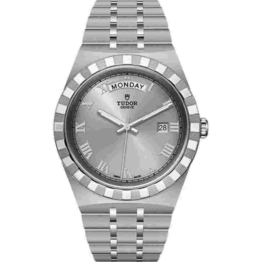 Tudor Royal
41mm M28600-0001 Stainless Steel Watch Silver Roman Dial 2024