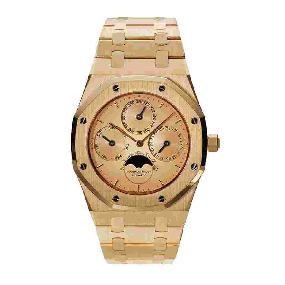 Audemars Piguet Royal Oak Perpetual Calendar
25654BA 18K Yellow Gold Gold Dial 39 mm