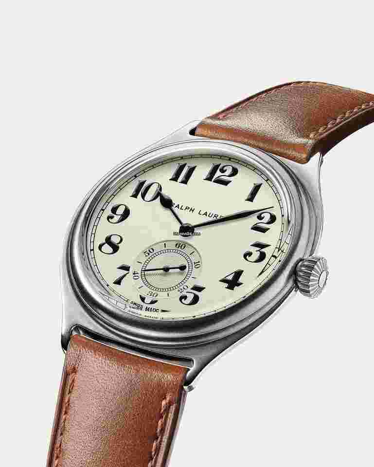 Ralph Lauren
40 MM Vintage 67 Opalin Silver Dial The Vintage 67 Collection Manual Wind
